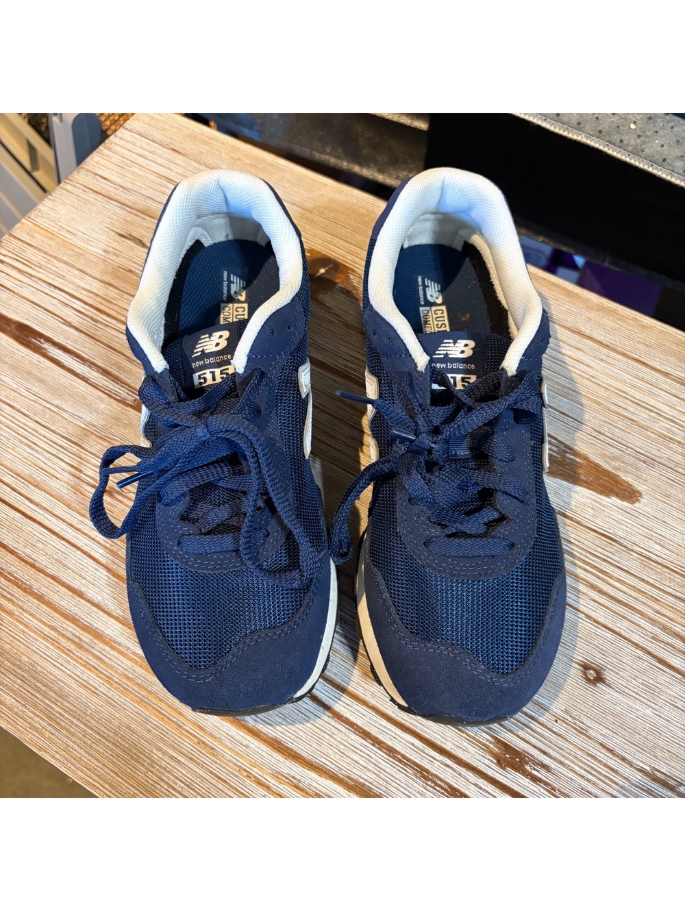 New Balance 515 Navy Blue Athletic Sneakers Size 9